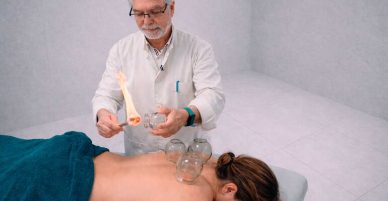curso Ventosas para el dolor y la estética, centro de formación ISMET en Barcelona