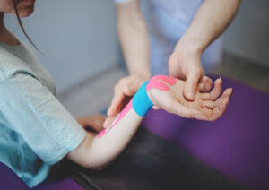 Kinesio taping