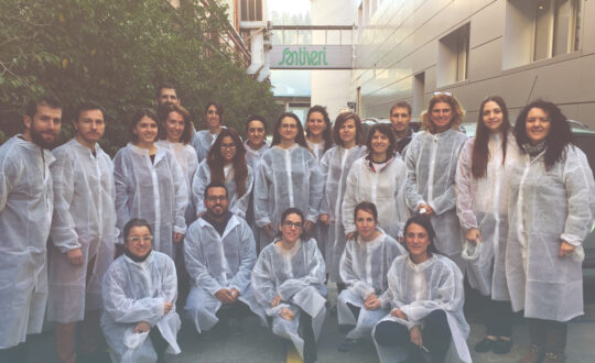 Visita de alumnos de ISMET a Santiveri