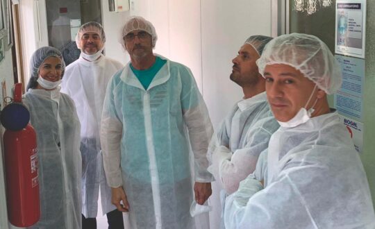 Visita a los laboratorios Biogal, en Lisboa