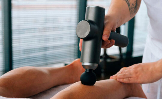 Terapia por vibración “pistola de percusión