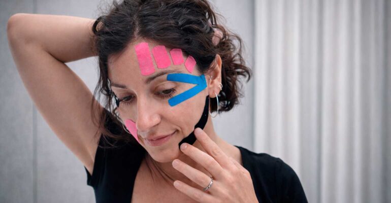 Kinesiotape aplicado a la estética